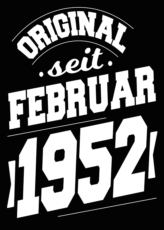 Februar 1952 72 Jahre