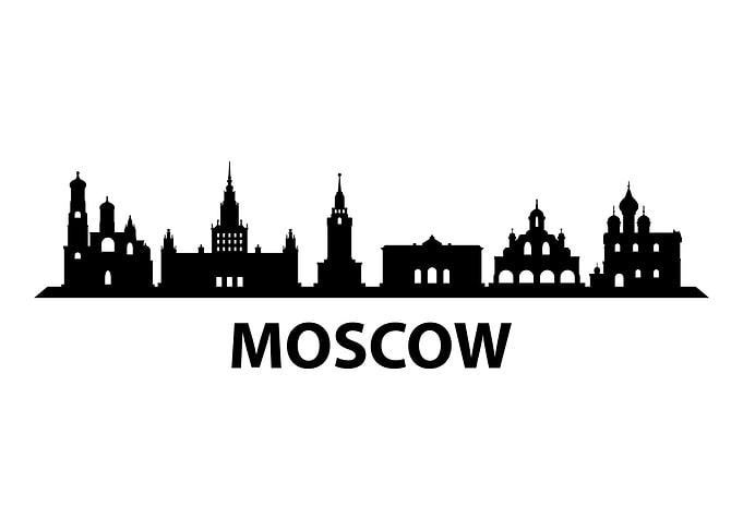 Moscow skyline