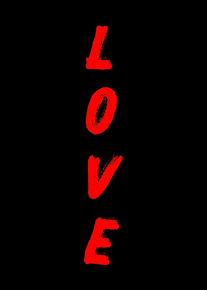 Love Text Art