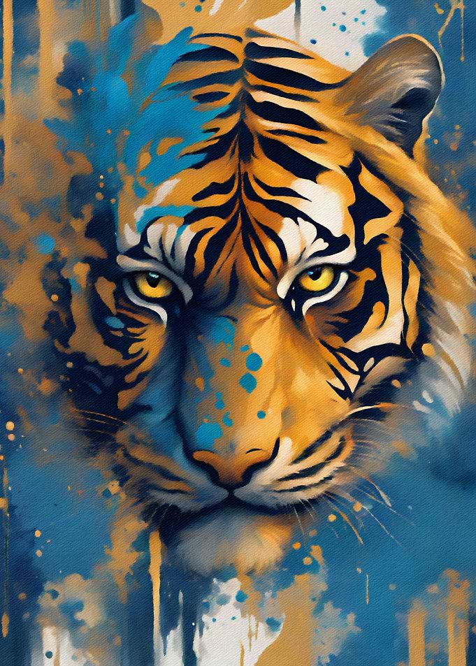 Face of a Tiger