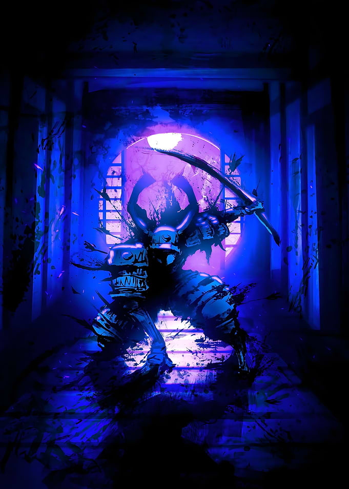 purple samurai