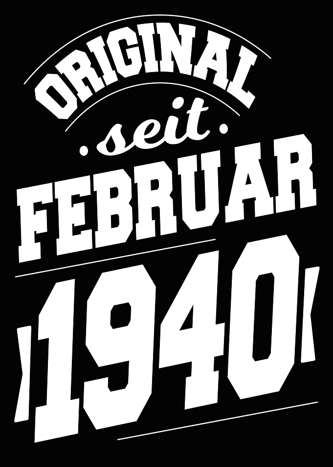 Februar 1940 84 Jahre