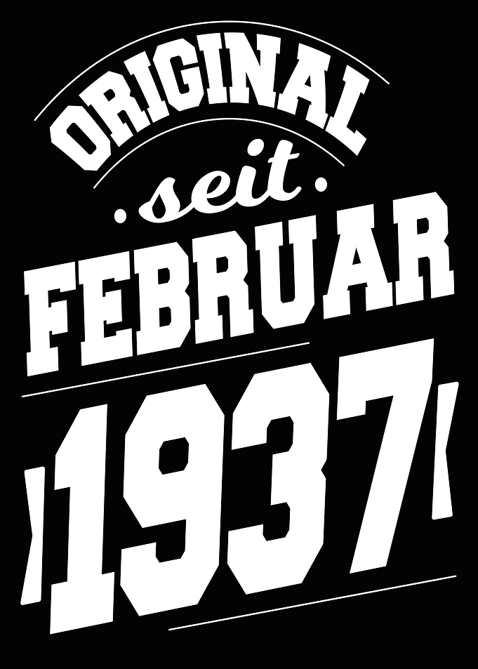 Februar 1937 87 Jahre