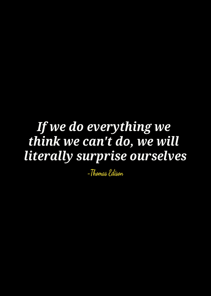 Thomas Edison quotes