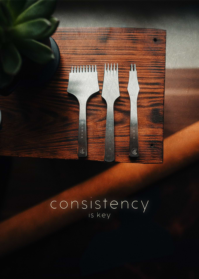 consistency is key
