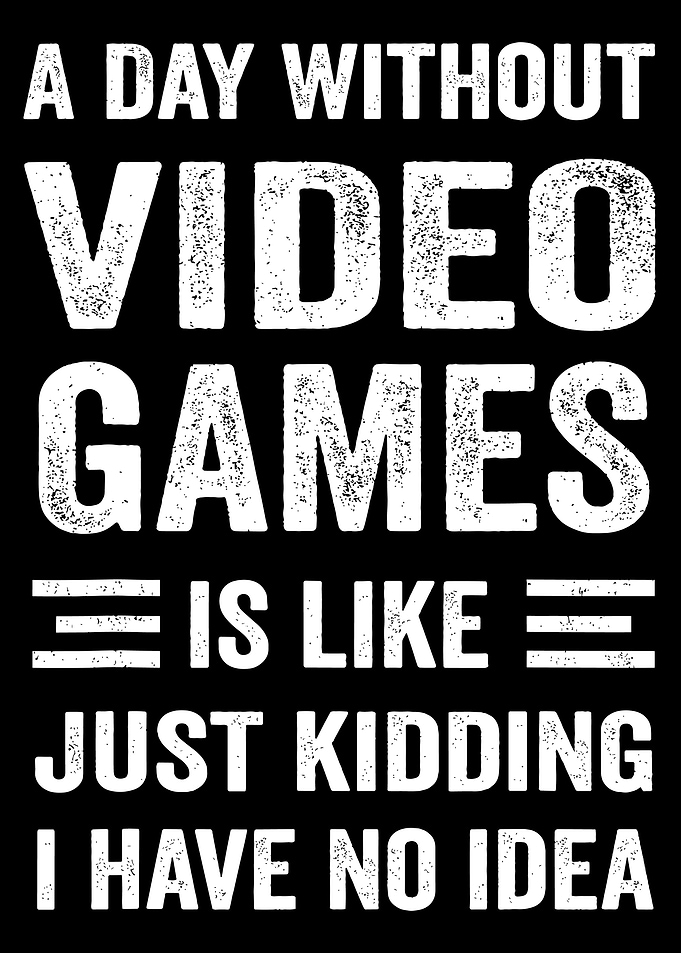Funny Gaming Gamer Poster