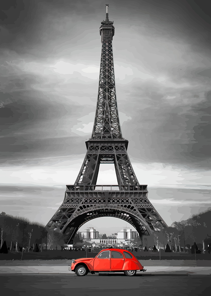 Car in paris