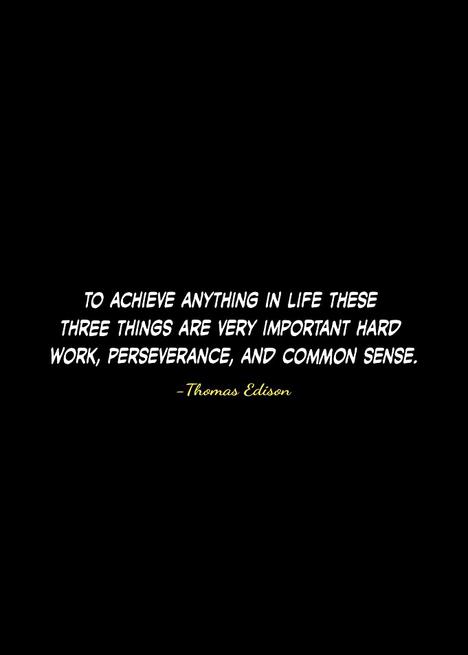 Thomas Edison quotes