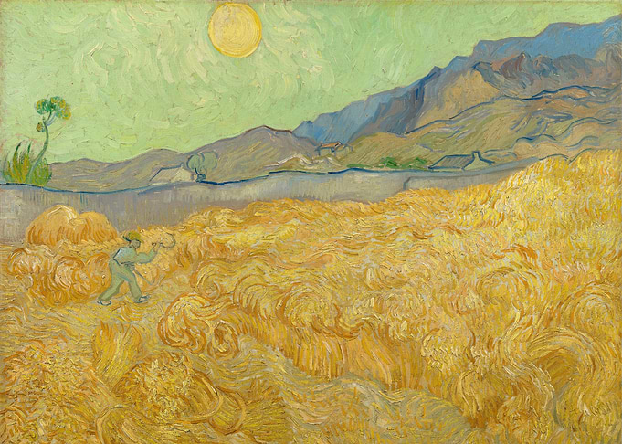 Wheatfield with a Reaper
