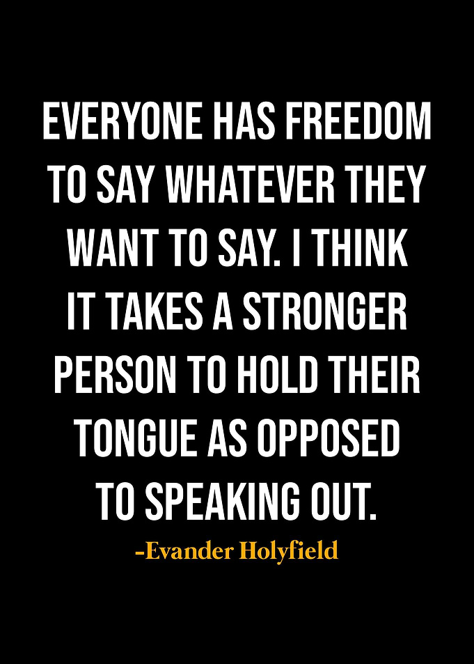 Evander Holyfield Quotes