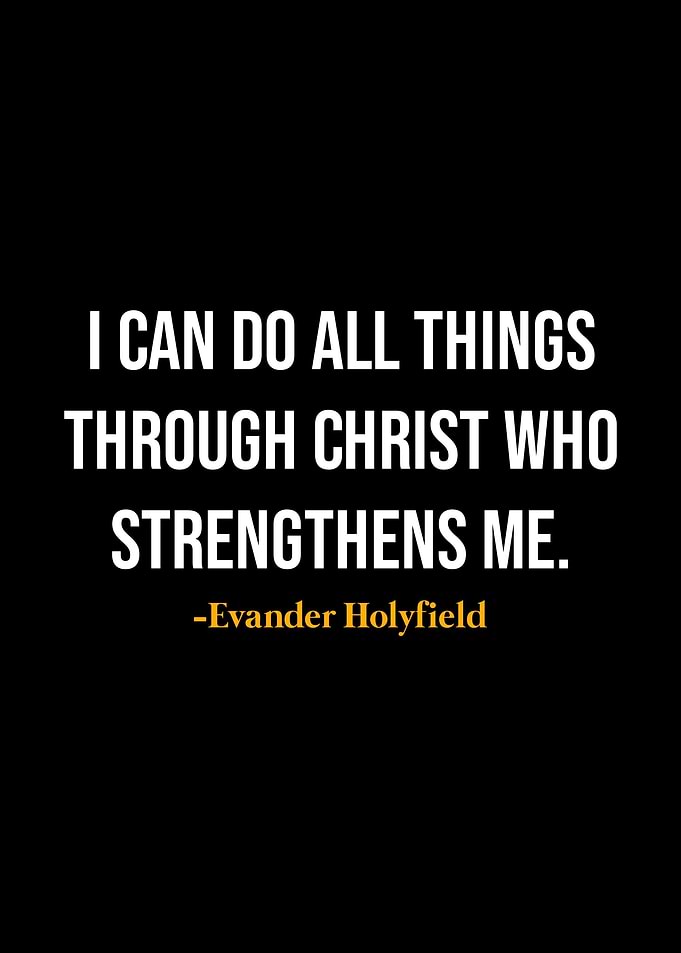 Evander Holyfield Quotes