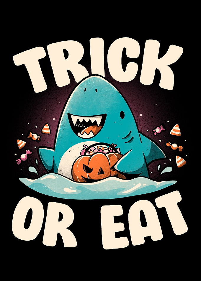 Trick or Eat Dark Funny
