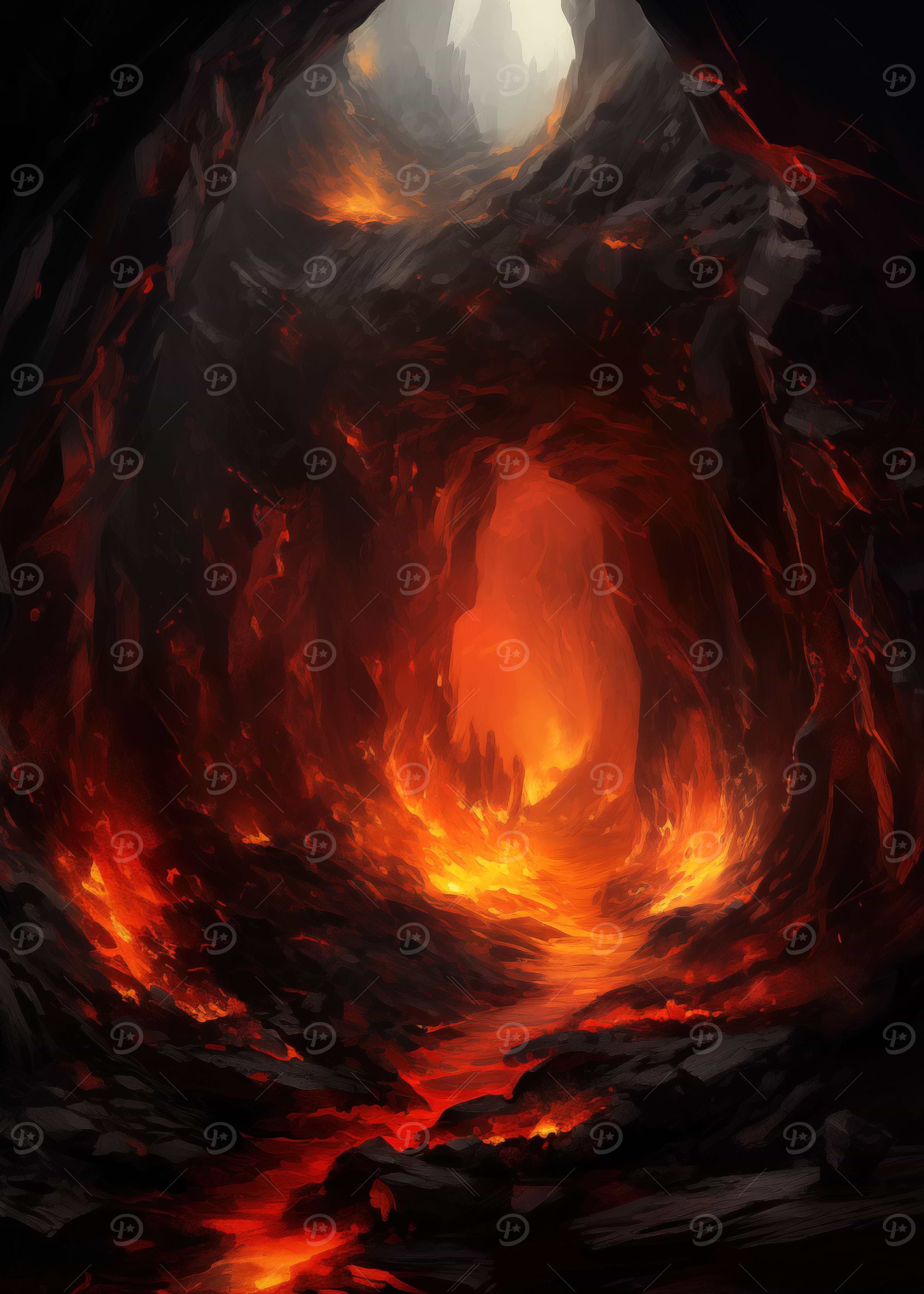 Volcano Lava