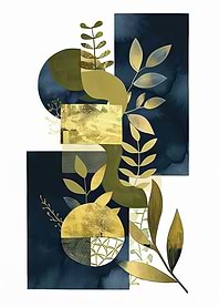 Abstract Botanical Art