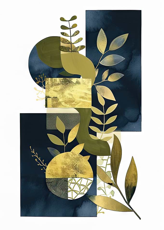 Abstract Botanical Art