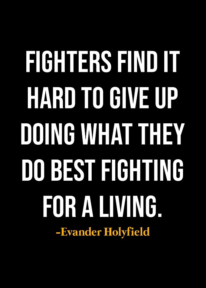 Evander Holyfield Quotes