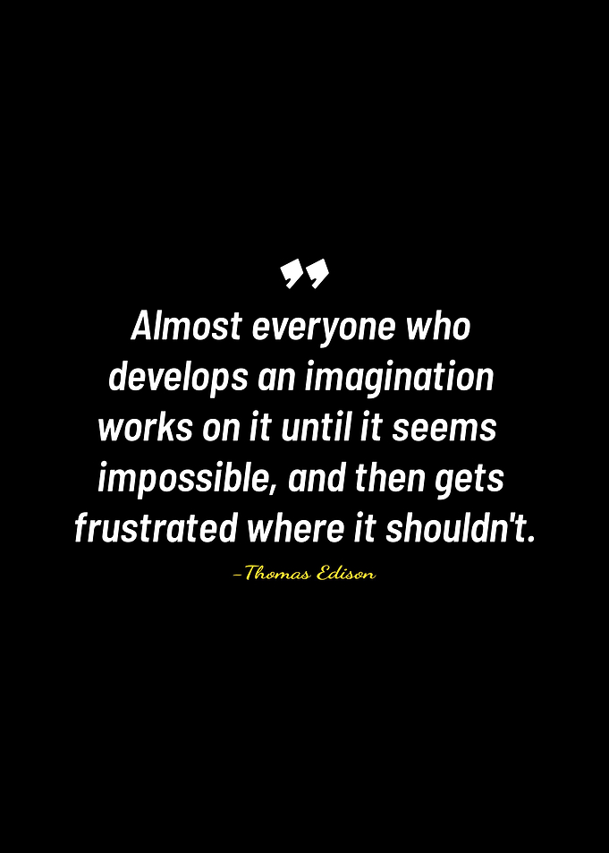 Thomas Edison quotes