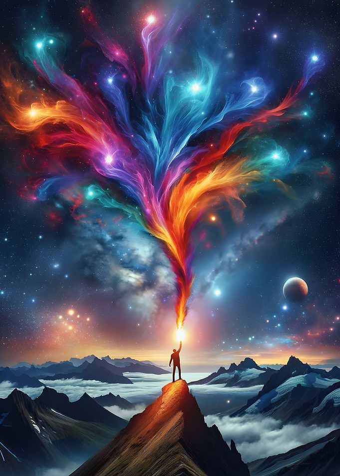 Mountain Landscape Space