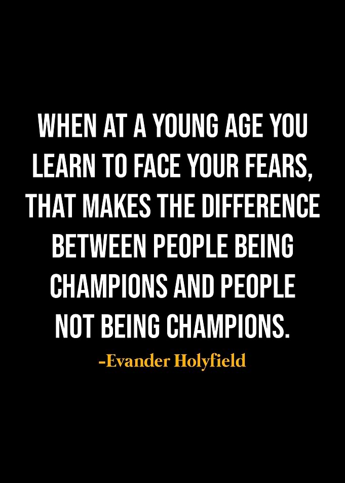 Evander Holyfield Quotes
