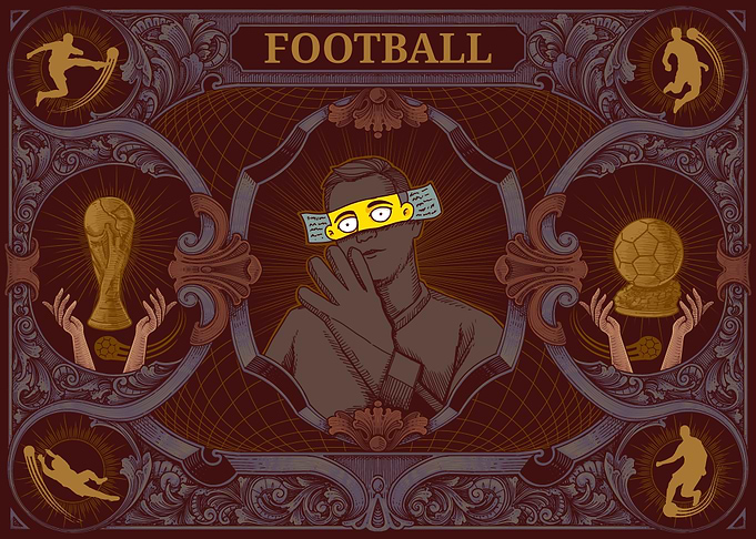 EM Cartoon Football