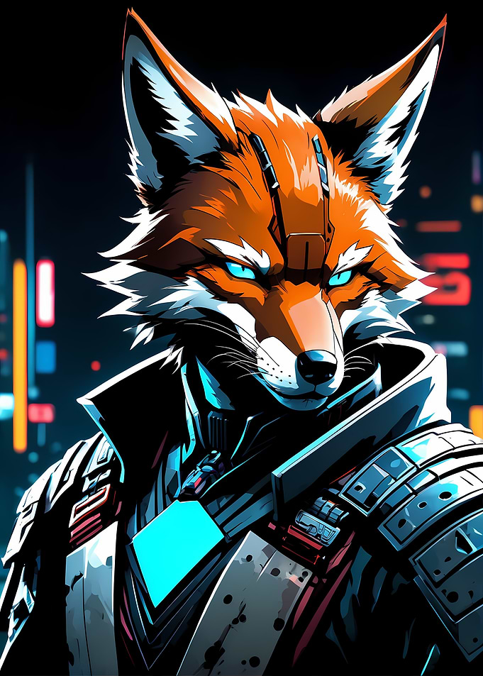 Brutal Samurai Fox