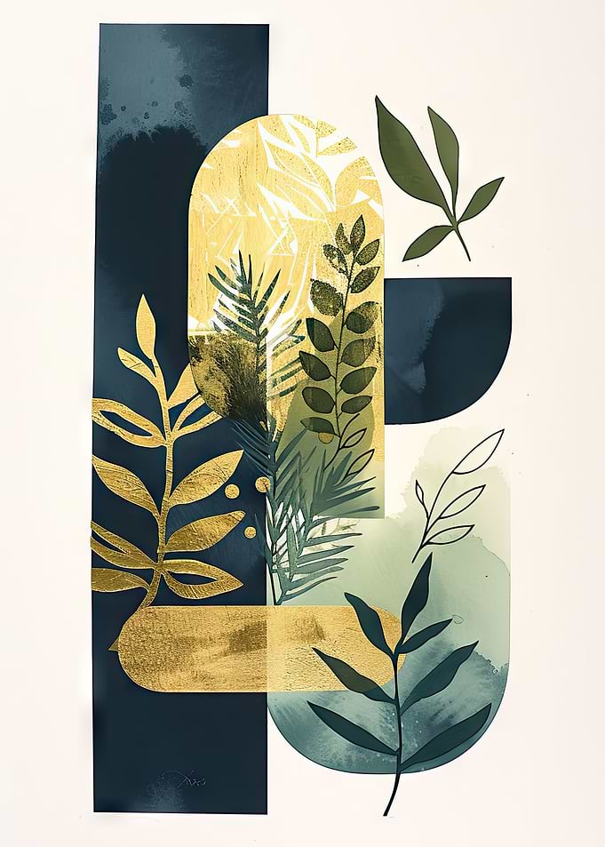 Abstract Botanical Art