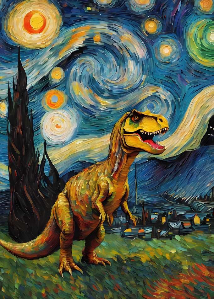 Trex at Night