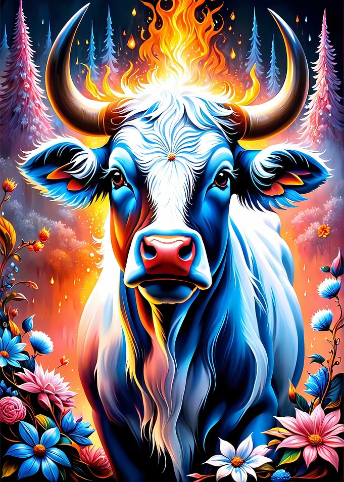 Cow Ice Cold