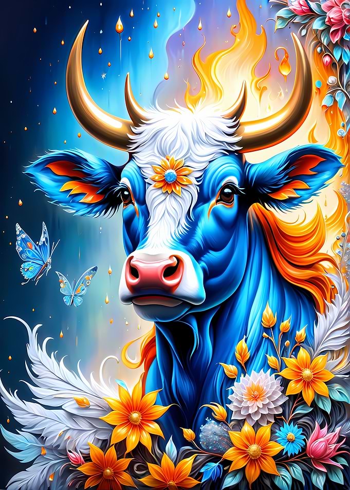 Cow Ice Cold