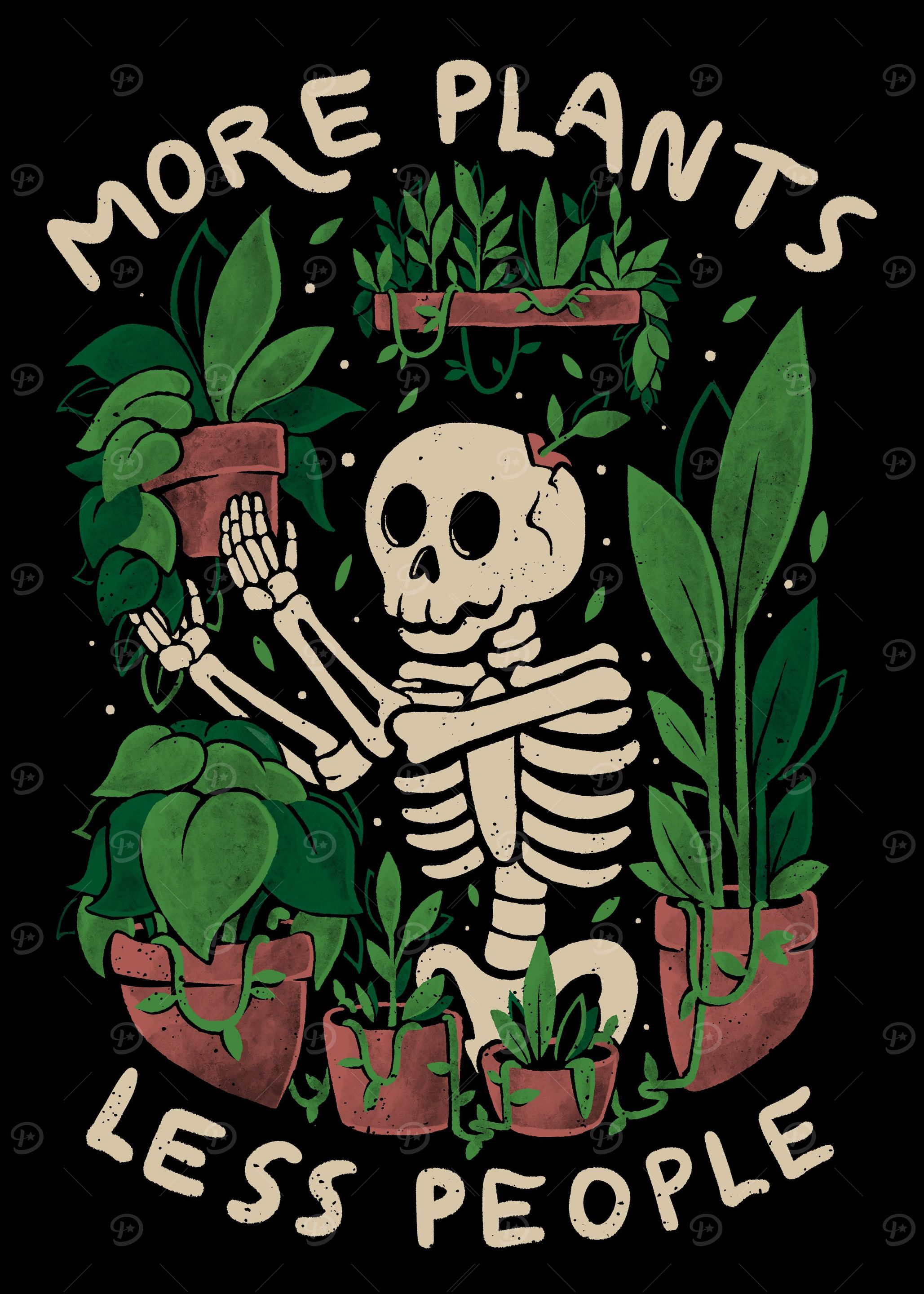 More Plants Less People