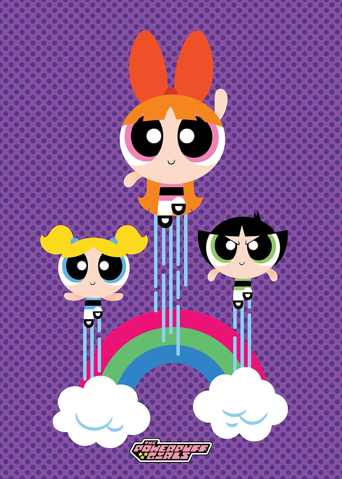 Powerpuff Girls Rainbow