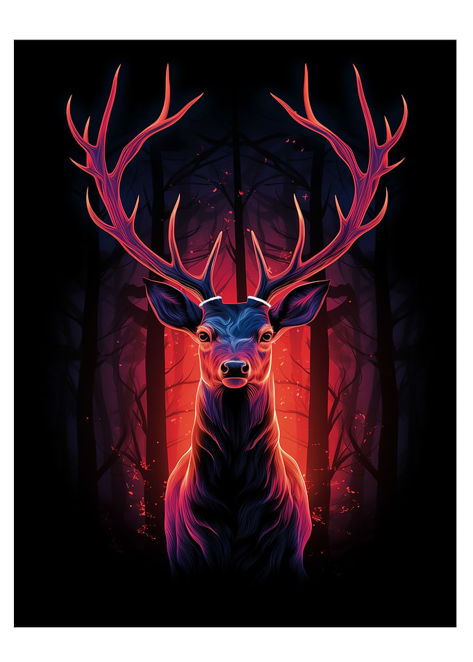 Deer Neon