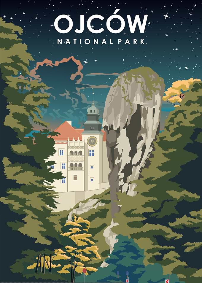 Ojcow National Park Night