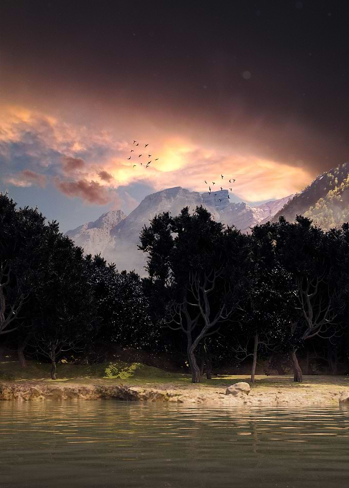 The Lake Trees