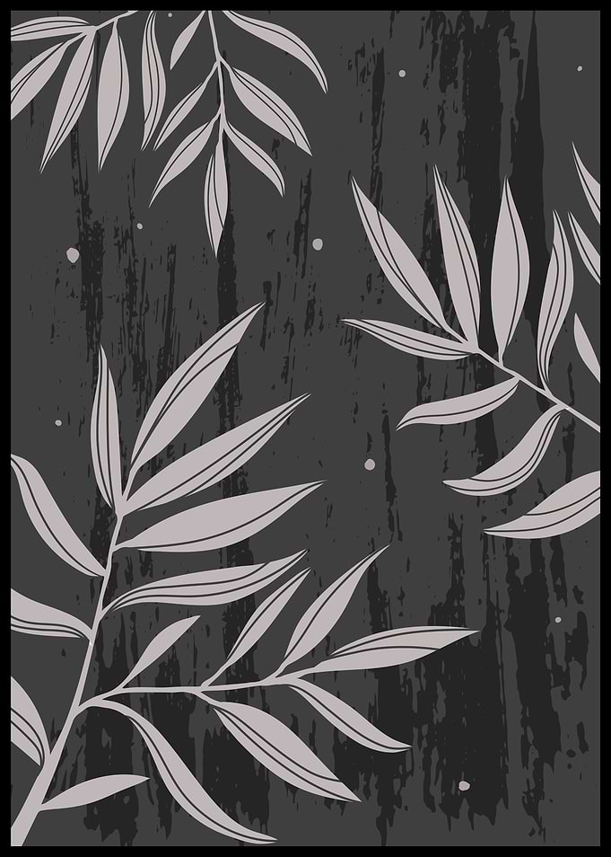 Abstract Plants Art