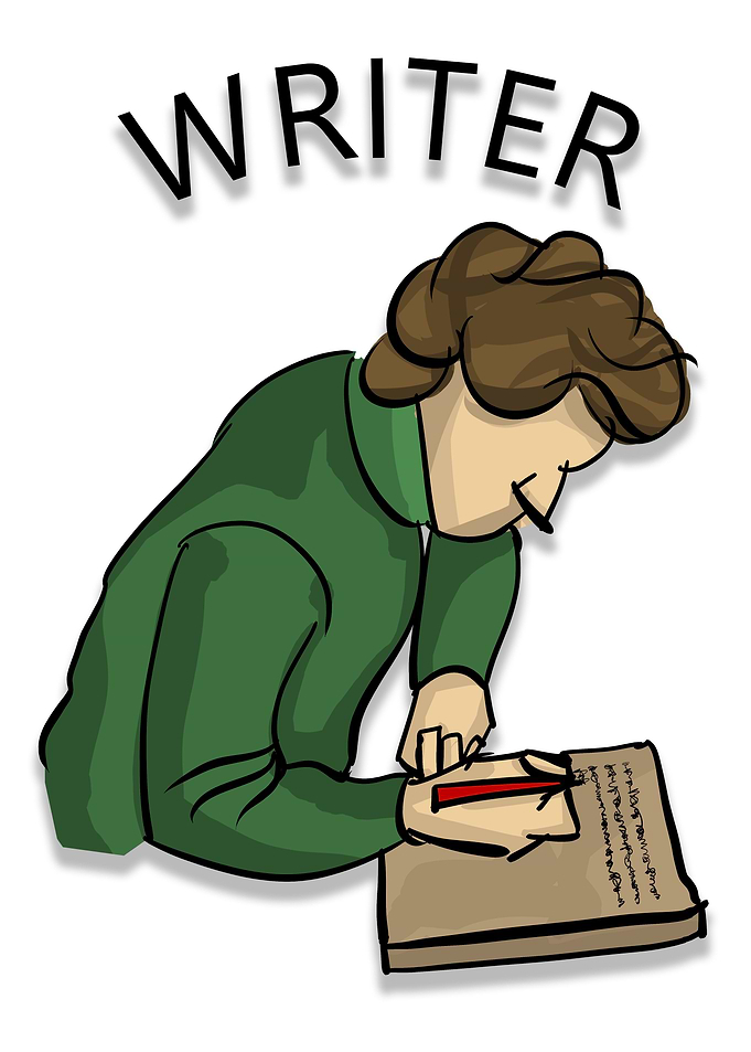 Writer Comic