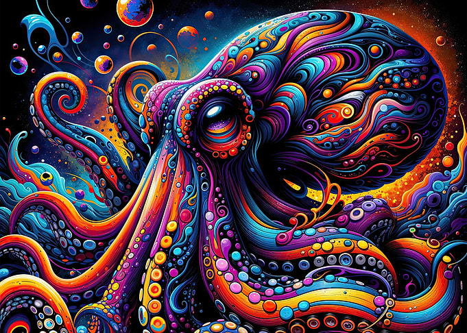 Psychedelic Octopus