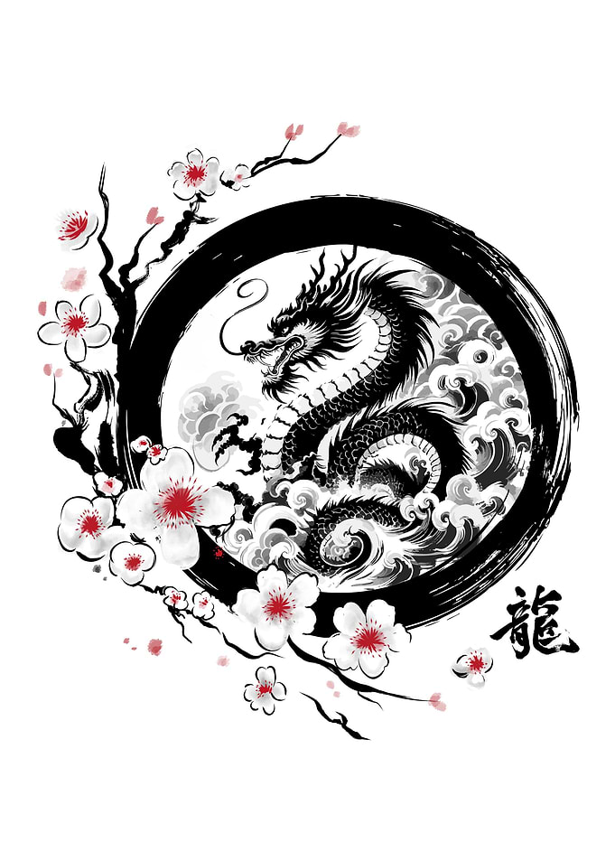 Enso dragon