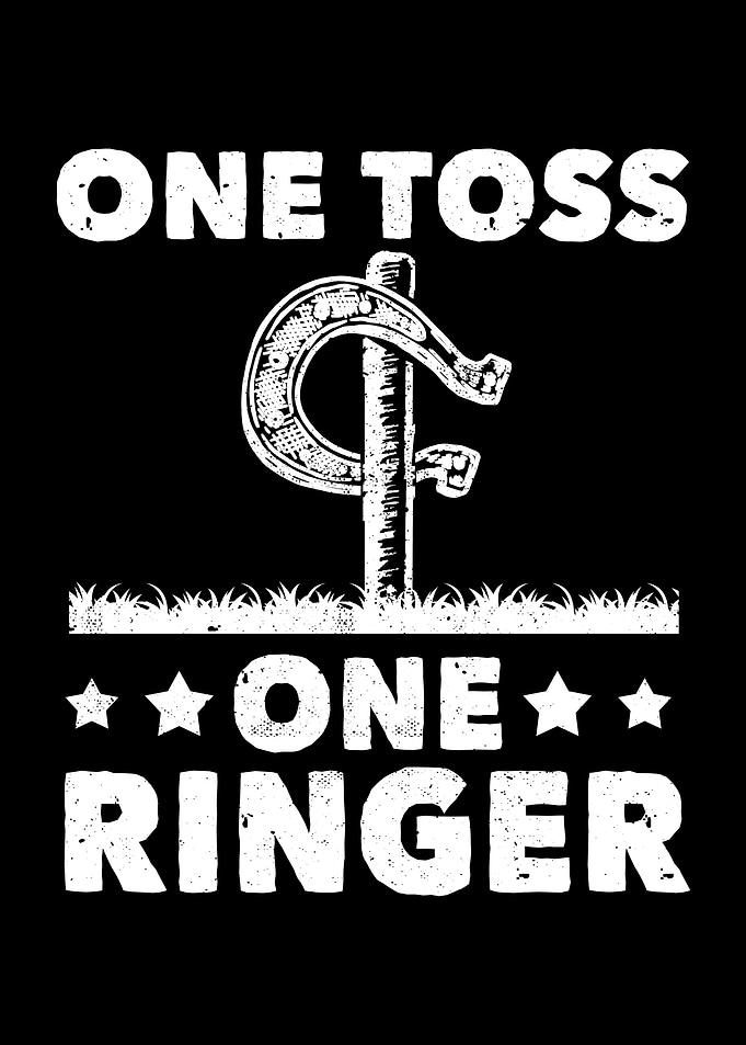 Funny Horseshoe Pitching