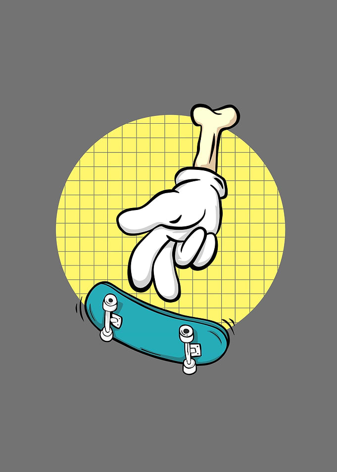 Skater hand