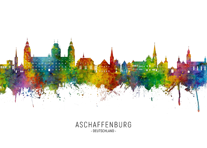 Aschaffenburg Skyline