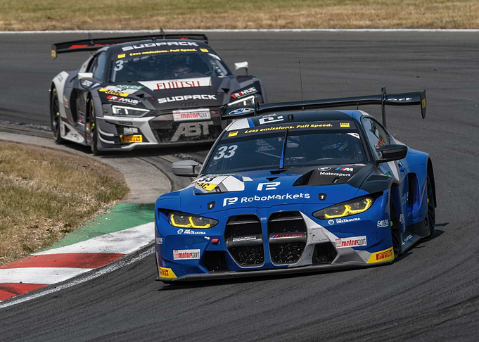 BMW M4 GT3 And Audi R8 GT3