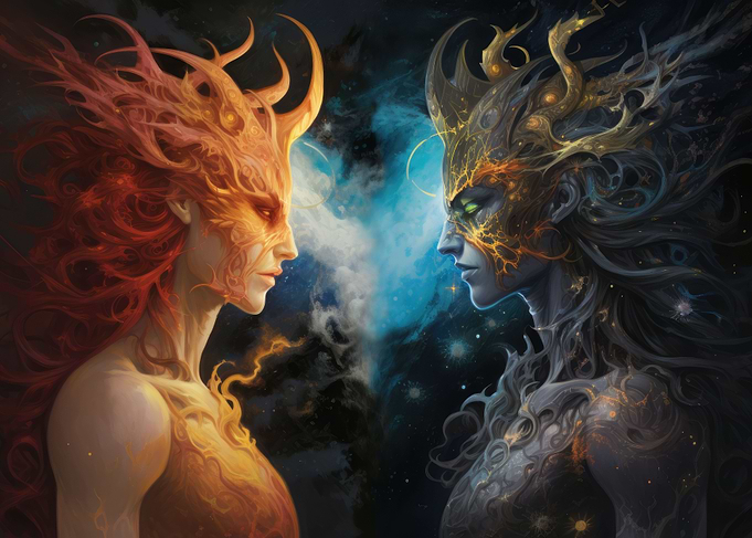 Light and dark
