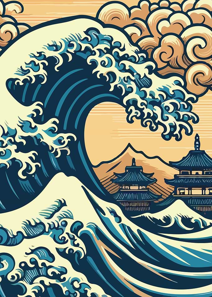 under the wave kanagawa