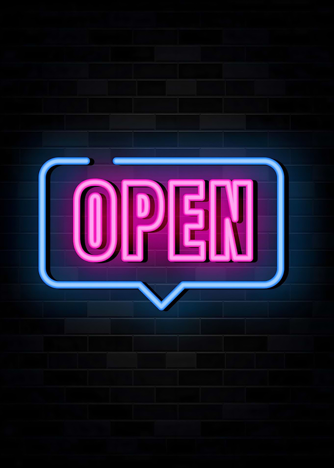 open neon