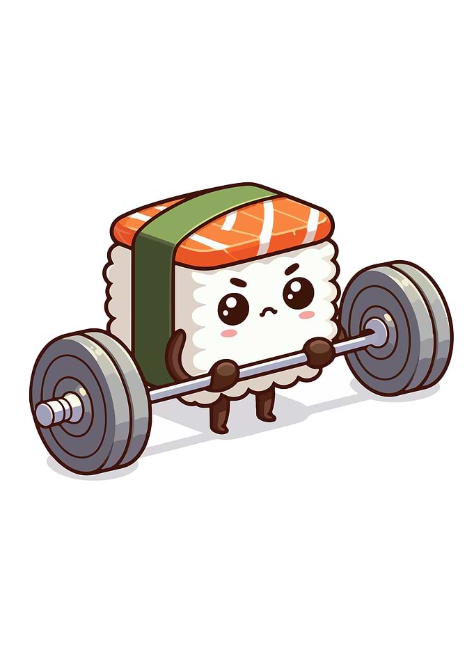 sushi weightlifting