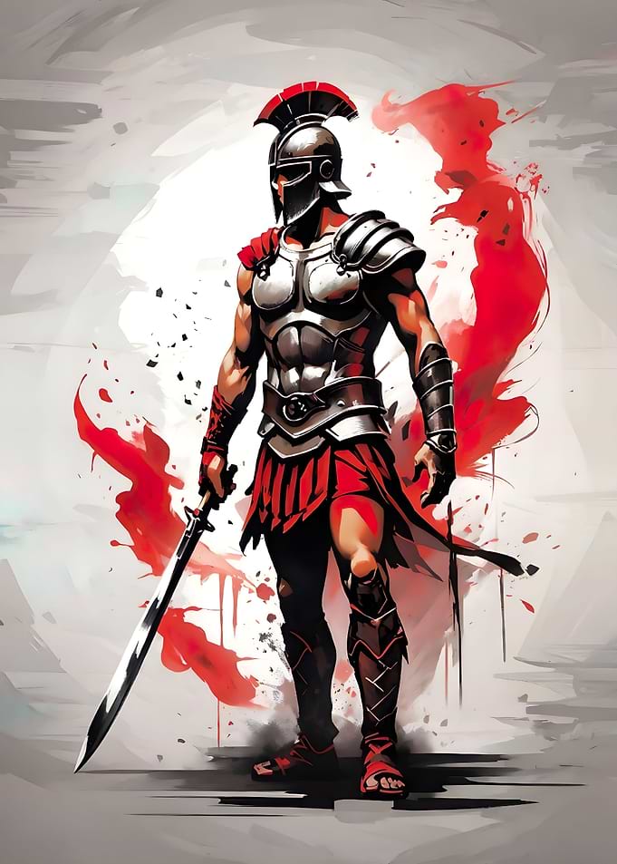 soldier spartan warrior