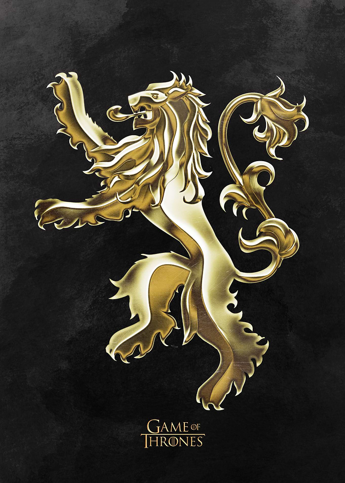 Lannister Metallic Sigil