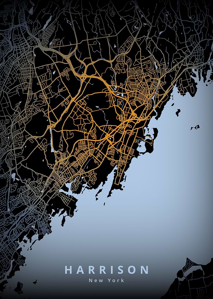 Harrison New York Map