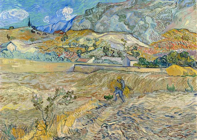 Landscape at Saint Remy